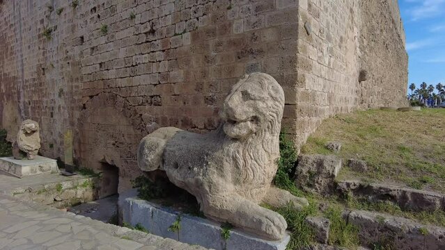 When the Venetians took over Famagusta in 1489, they immediately started to strengthen the walls.