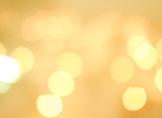 Abstract bokeh background, bokeh texture, defocused background, yellow blurred background 