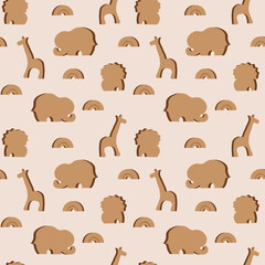 Seamless pattern, toys
