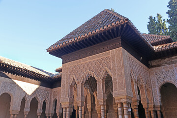 Obraz premium Palace of the Alhambra in Granada, Spain 