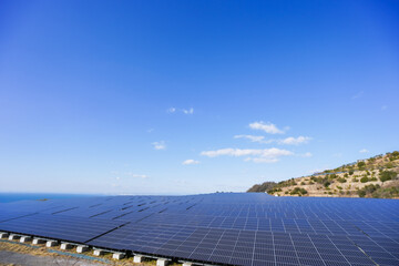 巨大な太陽光発電所