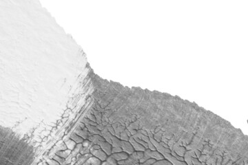 blue purple red yellow abstract acrylic painting color texture on white paper background by using rorschach inkblot method