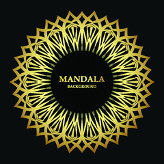 Fototapeta premium Luxury Mandala Design