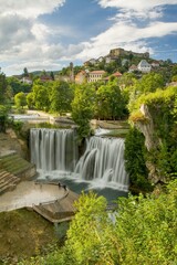 waterfalls in the Jajce