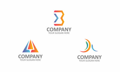 Creative-AAB-Letter-Logo-Design