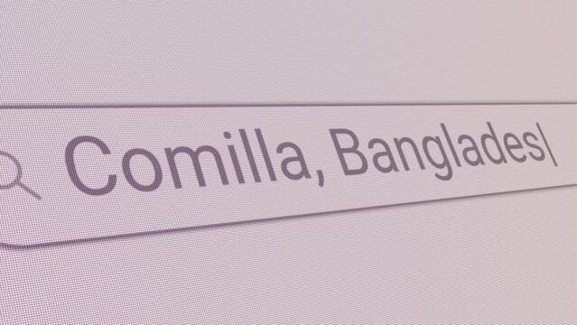 Search Bar Comilla Bangladesh 
Close Up Single Line Typing Text Box Layout Web Database Browser Engine Concept