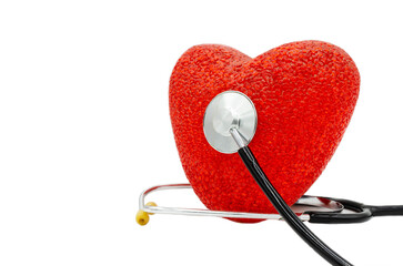 Check phonendoscope heart