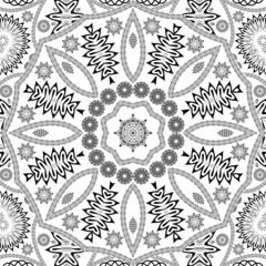 Floral seamless ornament.
