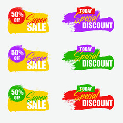 Summer Sale discount vector design