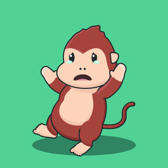 monkey orangutan gorilla baboon kong gorilla zodiac cartoon background vector chimpanzee ape icon