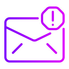 spam gradient icon