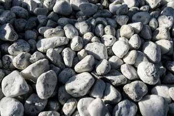 Close-up of a white stone background.
