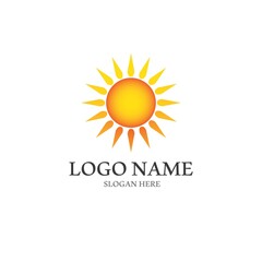 Fototapeta premium Sun Vector illustration Icon Logo