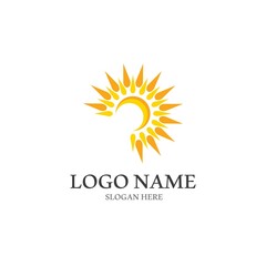 Sun Vector illustration Icon Logo