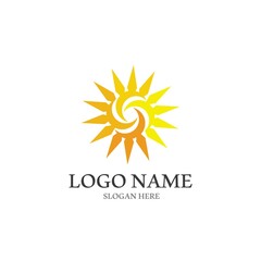 Sun Vector illustration Icon Logo