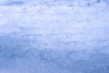 Natural texture of ice, frozen lake  as  background.