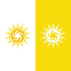 Sun Vector illustration Icon Logo