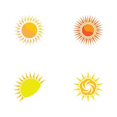 Sun Vector illustration Icon Logo