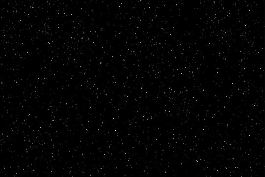 Black night sky with stars space background. Vector © Glitter_Klo