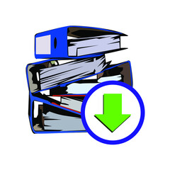 Illustration Vector Graphic of Document