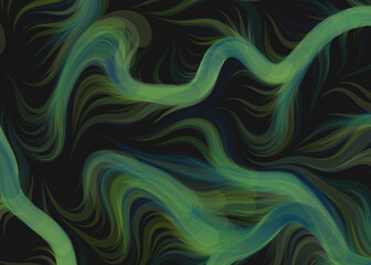 Abstract Perlin Noise Geometric Pattern generative computational art illustration