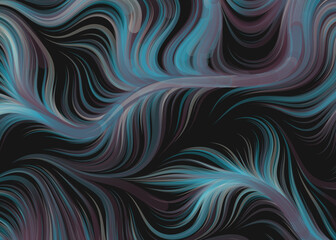 Abstract Perlin Noise Geometric Pattern generative computational art illustration - obrazy, fototapety, plakaty