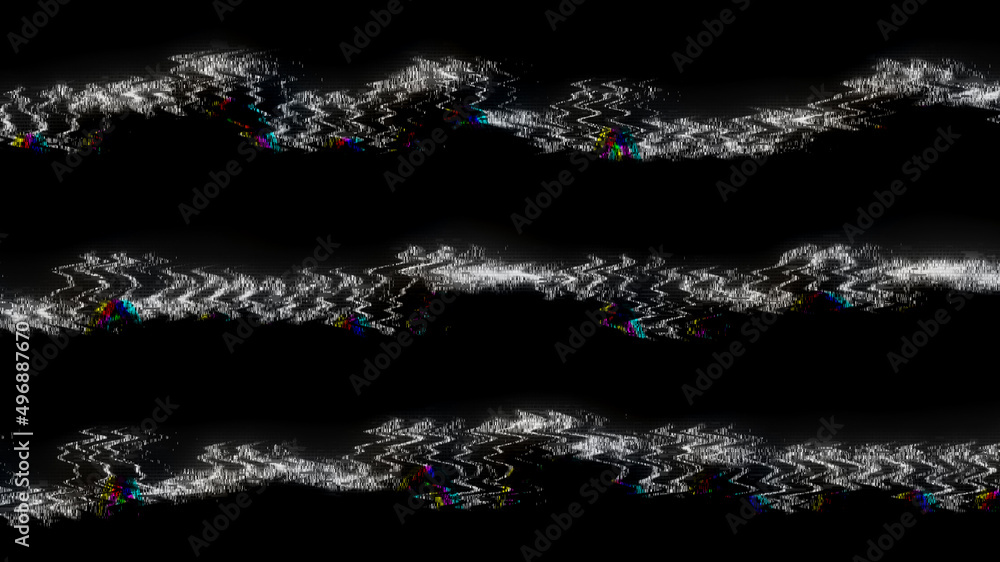 Poster noise grunge screen waves damage distorted no signal abstract background