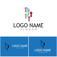 Bacterial Logo Template vector symbol nature