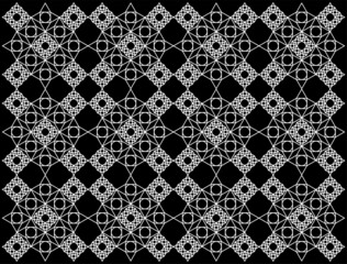 seamless arabic pattern, vector background