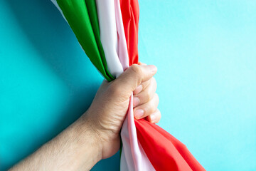 italian card, italy flag background national public holiday	
