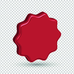 3d label icon shape