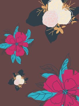 seamless floral background