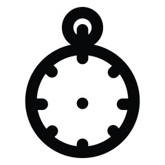 the stopwatch icon for basketball match or any sport