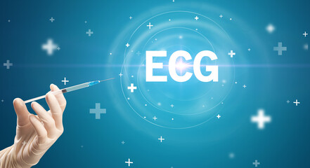 Syringe needle with virus vaccine