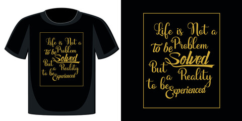Life is hat to be t-shirt design.
