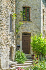 Fototapeta na wymiar Medieval village of Oppede le Vieux, Vaucluse, Provence region, France
