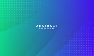 Abstract blue gradient background with curved lines. Modern template design for covers, brochures, web and banners.	