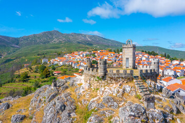 Old castle in Folgosinho, Portugal