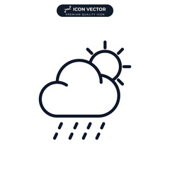 weather icon symbol template for graphic and web design collection logo vector illustration