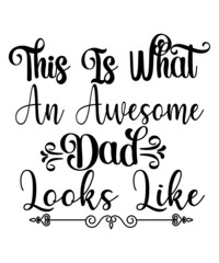 Father's Day Svg, Father's Day Svg Bundle, Father's Day T-Shirt, Dad Svg 