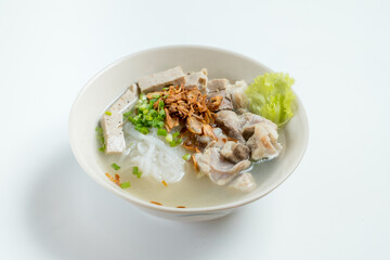 Noodles isolated from a white background
