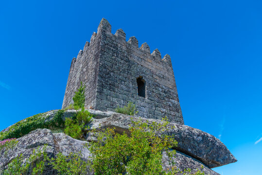Castle in Portuguese town Sortelha