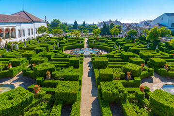 Bishop's Palace Garden in Castelo Branco in Portugal