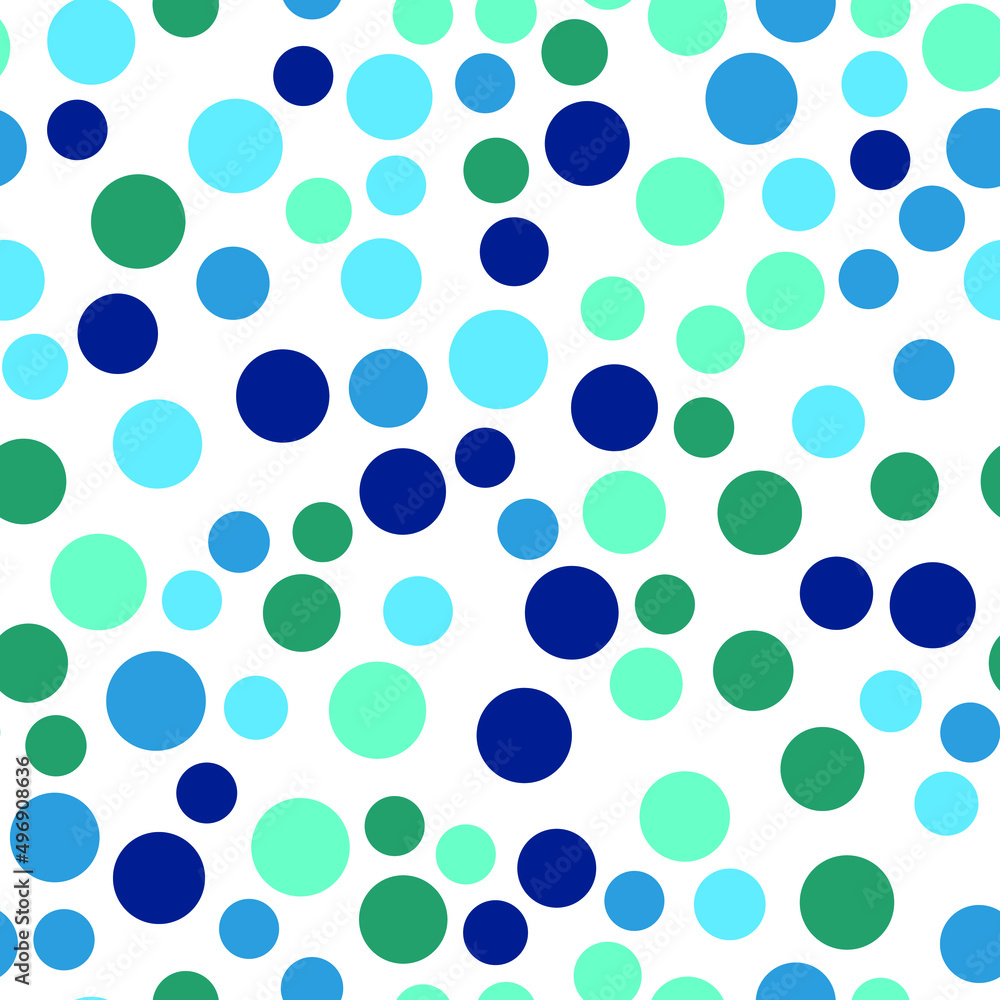 Poster simply seamless geometric pattern with circles. abstract background texture.