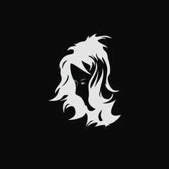 silhouette of a girl