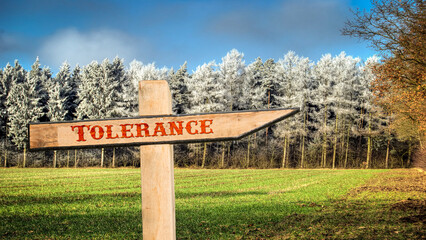 Street Sign to Tolerance