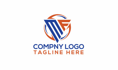 Color Premium company letter logo