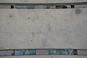 Textura. Puente de madera