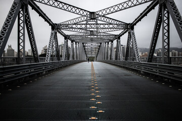 Fototapeta na wymiar Bridge in Southern brazil