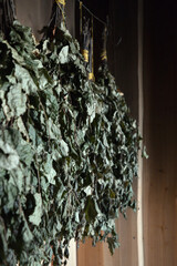 birch broom for healthy sauna